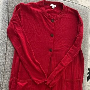 J Jill 3 quarter length sweater